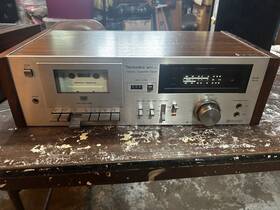 Qgs2761 Technics Rs-m11 Mk2 Vintage Stereo Cassette Deck - Tested/working Walnut Ext