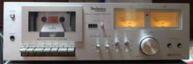 Rs-16 Technics Vintage Rs 616 Stereo Cassette Tap Deck Silver Plate Excellent Working