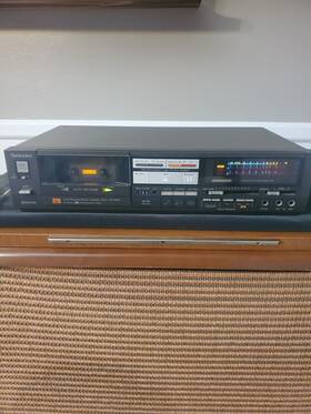Rs-b58r Technics Cassette Player Made In Japan Needs Belt