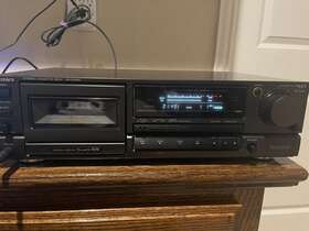 Rs-bx606 Technics 3-head Cassette Deck