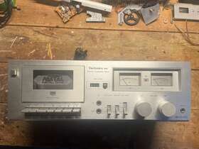 Rs-m5 Technics Stereo Cassette Deck Tested Working