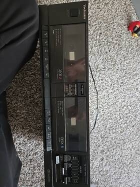 Rs-t17 Technics Vintage Stereo Double Cassette Deck Untested But Powers On