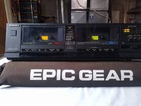 Technics Rs-t24 Vintage Dual Cassette Deck And Recorder