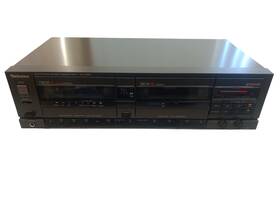 Rs-t330r Technics Dolby B-c Nr Auto Reverse Double Cassette Deck Tested Working