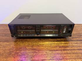 Rs-t80r Technics Vintage 1984 Stereo Double Cassette Deck Model Made In Japan
