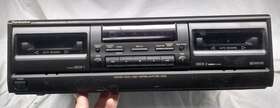 Rs-tr160 Technics Double Auto Reverse Cassette Stereo Deck For Parts Repair