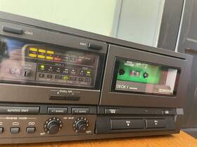 Rs-tr167 Technics Vintage Sweet Dual Stereo Cassette Deck Japan