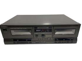Rs-tr20 Technics Double Auto Reverse Cassette Stereo Deck Good Working Shape
