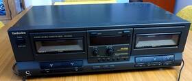 Technics Rs-tr232p-k Working Stereo Double Cassette Deck Player Made In Japan