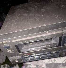 Rs-tr255 Technics Dolby B&c Hxpro Cassette Deck Untested No Cord