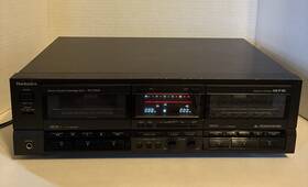 Technics Rs-tr555 Double Cassette Partially Tested-works