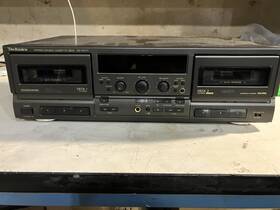 Rs-tr777 Technics Vintage Stereo Double Cassette Deck