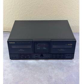 Technics Rs-x502 Stereo Double Cassette Deck - Auto Reverse Play Read Desc
