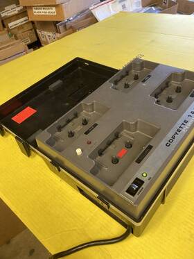 0816945 Telex Copyette 1 And 3 .....4 Deck Cassette Duplicator Working Untested