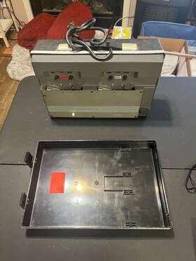 92711-01 Telex Vintage Copyette 1 And Tape Copier Cassette Duplicator With Cover