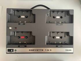 92731-011 Telex Copyette 1 And 3 4 Deck Cassette Duplicator Working Tested