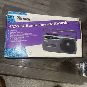 Tenkai 8818b Rare Vintage Am/fm Cassette Recorder New In Original Box