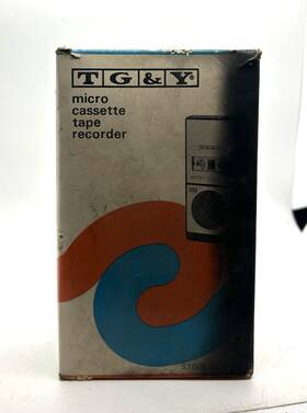 Tg&y R4640 Tg&y Micro Cassette Tape Recorder