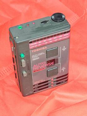 Kt-4047 Toshiba Am/fm Radio Cassette Player