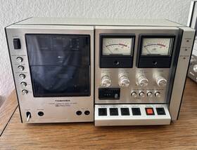 Pc-6030 Toshiba Vertical Professional Cassette Deck Rare
