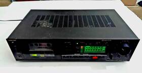 Pc-g55r Toshiba Vintage Stereo Cassette Deck Black Read