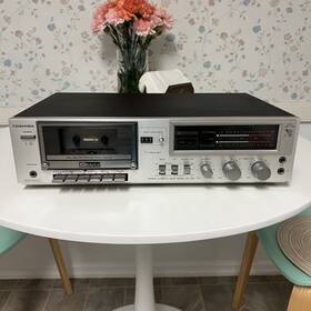 Pc-x20 Toshiba Stereo Single Cassette Player Recorder Tape Deck