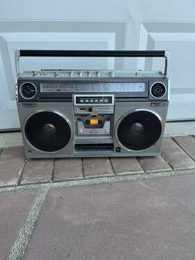 Rt-8900s Toshiba Vintage 80s Boombox Ghettoblaster Stereo Radio Cassette Recorder Rt8900s