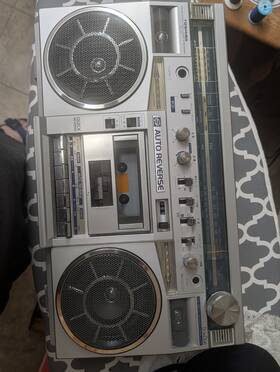 Rt-s77 Toshiba Radio Cassette Tape Recorder Japanese Model