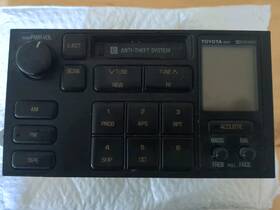 2637 Toyota Car Stereo Tape Deck
