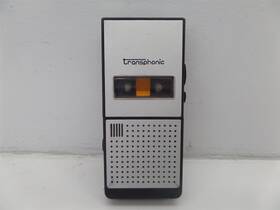 006p Transphonic Vintage Portable Micro Cassette Tape Recorder