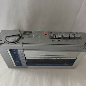 R-123af Unitech Portable Stereo Radio Cassette Recorder For Parts Or Repair