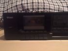 V-380c Teac Stereo Cassette Tape Deck Cleaned Tested Working