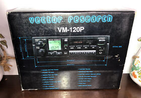 Vm-120p Very Rare New In Box Vector Research Din Pull-out Cassette Receiver