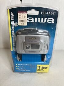 88-hrh-852-01d Vintage Aiwa Am Fm Stereo Radio Cassette Player Hs-ta381 Walkman New Sealed