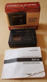 14-1070 Vintage Radio Shack Realistic Stereo Mate Scp-34 Cassette Player Tested