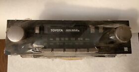 08600-00163 Vintage Toyota Cassette Player New Sealed 1980 S