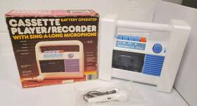 Tm707 Westminster Vintage Cassette Player/ Recorder With Sing Along Microphone Box