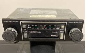 Wl-180 Westport Labs Vintage Car Stereo Am/fm Cassette Not Tested