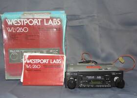 Westport Labs Wl-260 Vintage Car Stereo Am/fm Cassette Not Tested