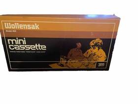 3m-402 Wollensak Vintage 3m Mini Cassette Model 402 In Original Box. Very Clean