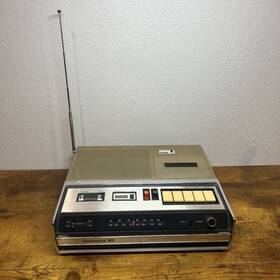 4310 Wollensak 3m Cassette Tape Recorder And Am/fm Radio Untested