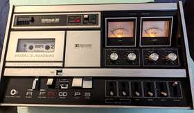4765 Wollensak Vintage 3m Cassette Player Tape Deck Recorder Working Condition