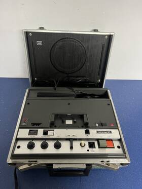 A0531 Wollensak 3m 2550 Av Heavy Duty Recording Cassette Powers On Untested