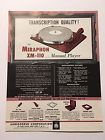 Xm-110 Miraphon Audiogersh Corp Manual