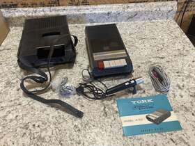 York K-52 Cassette Tape Player Recorder Microphone Instructions Case