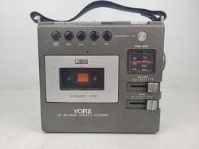 K3654 York Vintage Am/fm Radio Cassette Player Recorder Defective