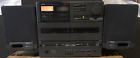 Yst-c10 Yamaha Radio Cd Dual Cassette Component Audio System Rare