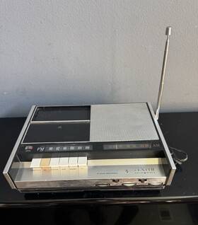 A625y Zenith Vtg Cassette Player Recorder Radio Retro Audio Tested Works