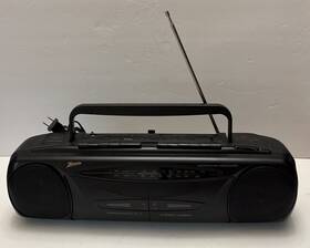 Ze-710 Zenith Dual Cassette Player Boombox Both Cassettes Work - Excellent Cond