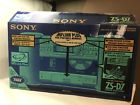 Zs-d7 Sony Vintage Personal Audio System Twin Speaker Band Tuner More